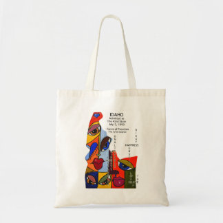 Bolso De Tela Arte estatal de Idaho por sorpresa