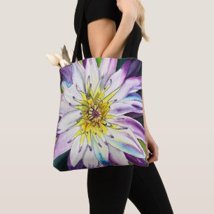Bolso De Tela Arte fino de lirio acuático