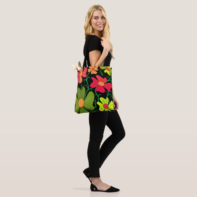Bolso De Tela Arte floral (Puesto)