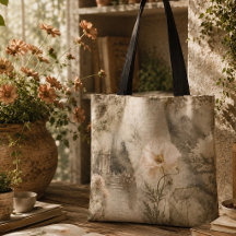 Arte floral de jardín botánico romántico efímero