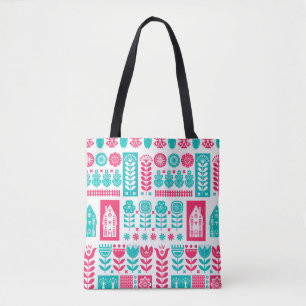 Bolso De Tela Arte folclórico escandinavo: Viejo sin soldadura