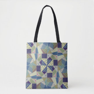 Bolso De Tela Arte Folclórico Polaco-Cobertor de Parche-Aspecto
