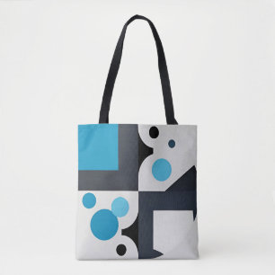 Bolso De Tela Arte geométrico abstracto moderno