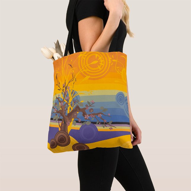 Bolso De Tela Arte Golden Sunset (Subido por el creador)