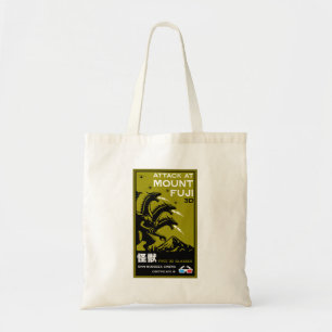 Bolso De Tela Arte kaiju japonés