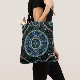 Bolso De Tela Arte místico del Grand Royal Julian Fractal Mandal