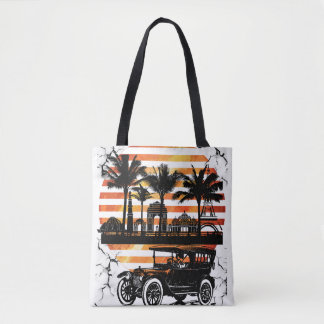 Bolso De Tela Arte mural de época