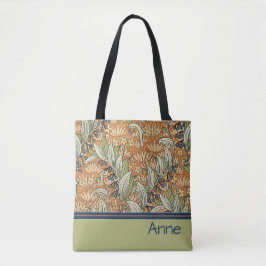 Bolso De Tela Arte Nouveau