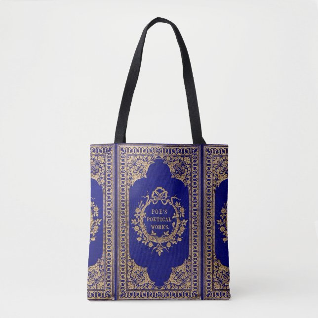 Bolso De Tela Arte Nouveau Poe (Anverso)
