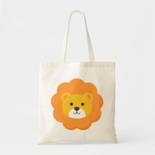 Bolso De Tela Arte para niños de cumpleaños de león
