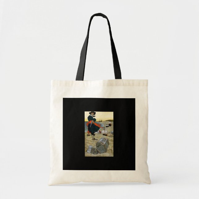 Bolso De Tela Arte pirata (Frente)