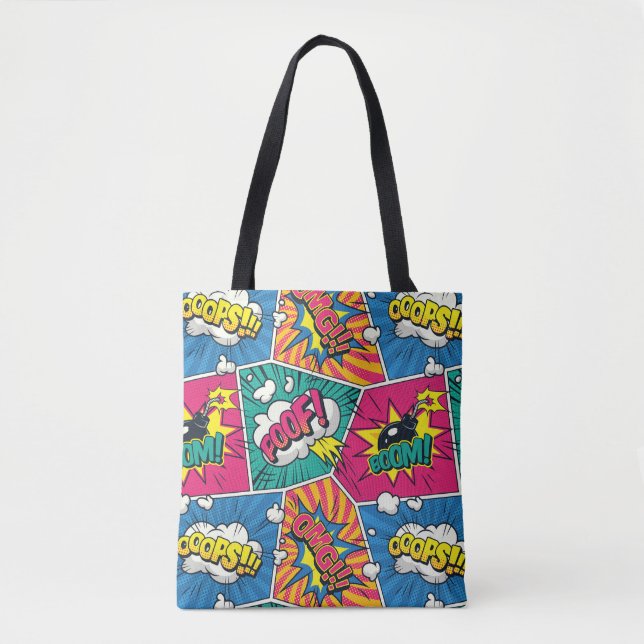 Bolso De Tela Arte pop (Anverso)