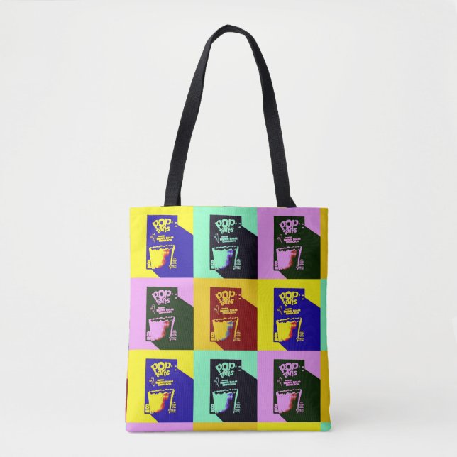 Bolso De Tela Arte pop (Anverso)
