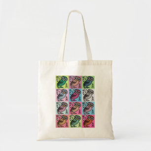 Bolso De Tela Arte pop de búho ateniense