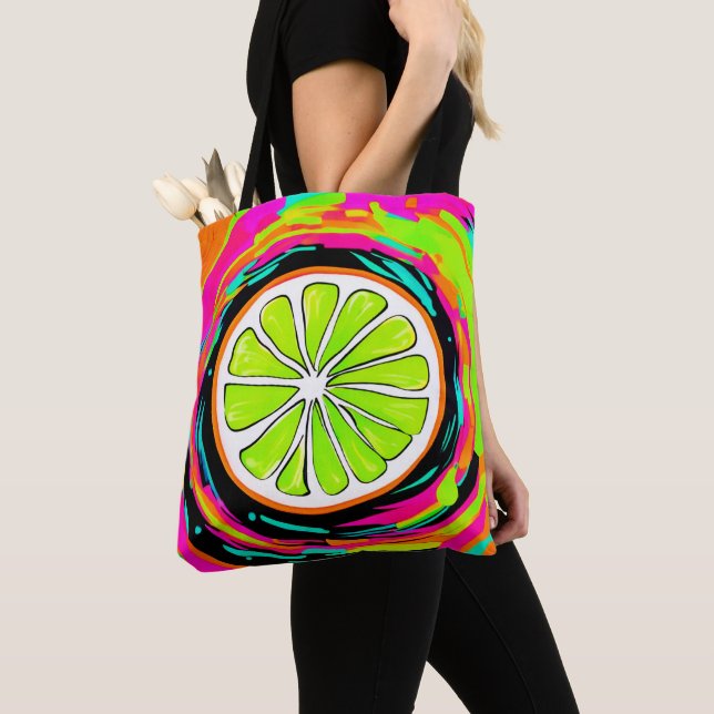 Bolso De Tela Arte pop de Lime Slice (Detalle)
