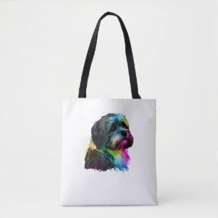 Bolso De Tela Arte pop de perro de La Habana diseña amantes de l