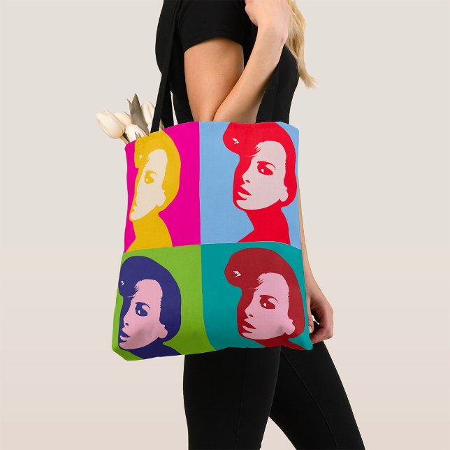 Bolso De Tela Arte pop femenino retro (Subido por el creador)