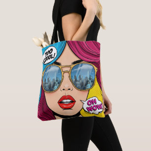 Bolso De Tela Arte pop retro