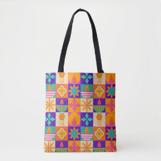 Bolso De Tela Arte popular indio – Diseño de patrón tradicional