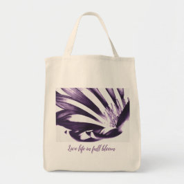 Bolso De Tela Arte por vida del tote del ultramarinos del brezo