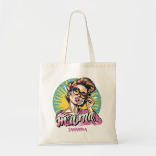 Bolso De Tela Arte Retro Mama Pop Personalizado (16)