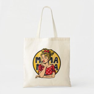 Bolso De Tela Arte Retro Mama Pop Personalizado (4)