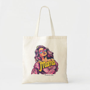 Bolso De Tela Arte Retro Mama Pop Personalizado (6)