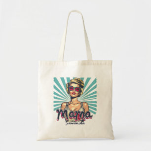 Bolso De Tela Arte Retro Mama Pop Personalizado (7)