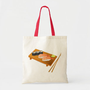 Bolso De Tela Arte sushi japonés
