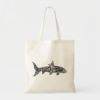 Bolso De Tela Arte tribal del albula de los pescados del hueso