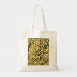 Bolso De Tela Arte vintage Art Nouveau de Paul Ranson Tigre Amar
