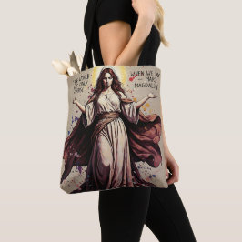 Bolso De Tela Arte vintage cita de María Magdalena