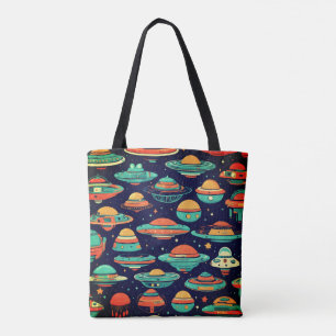 Bolso De Tela Arte vintage de OVNI