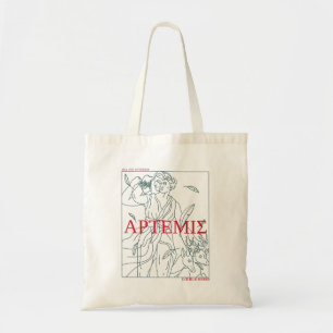 Bolso De Tela Artemis Mitología Griega Historia Única