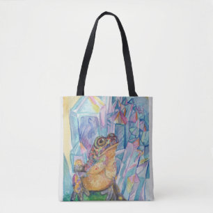 Bolso De Tela Artes acuáticas de Rainbow Geode Toda