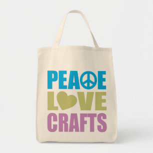 Bolso De Tela Artes del amor de la paz