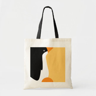 Bolso De Tela Artes del dibujo animado del pingüino de emperador