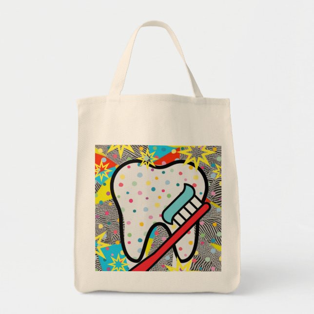 Bolso De Tela Artes dentales (Frente)