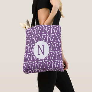 Bolso De Tela Artes iniciales de las agujas que hacen punto