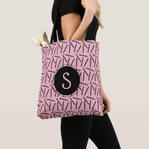 Bolso De Tela Artes iniciales de los ganchos de ganchillo