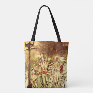 Bolso De Tela Arthur Rackham - A Navidades Carol - Calle