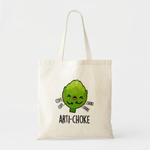 Bolso De Tela Arti-choke Funny Veggie Artichoke Pun