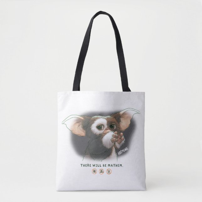 Bolso De Tela Artilugio Habrá Caos (Anverso)
