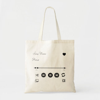 Bolso De Tela Artista de canciones
