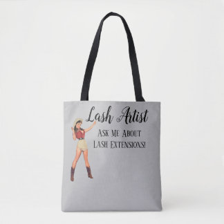 Bolso De Tela Artista de extensión de latigazos - Tote