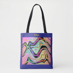 Bolso De Tela Artista Geo Mix