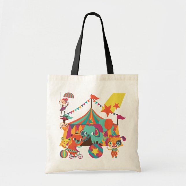 Bolso De Tela Artistas de circo (Frente)