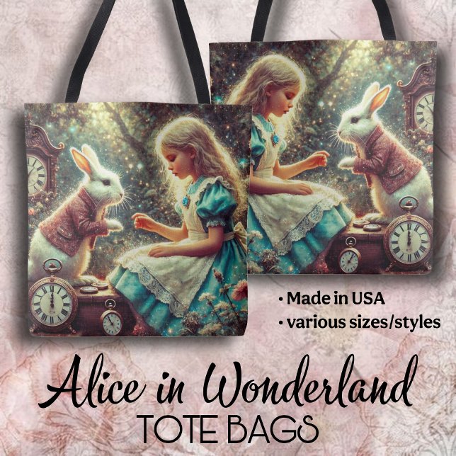Bolso De Tela Artistic Wonderland Scene Vintage Boho (Subido por el creador)