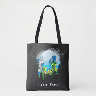 Bolso De Tela *~* Artsy ITALIA CAPRI Island