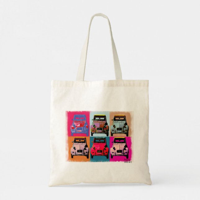 Bolso De Tela Arty Citroen 2CV (Reverso)